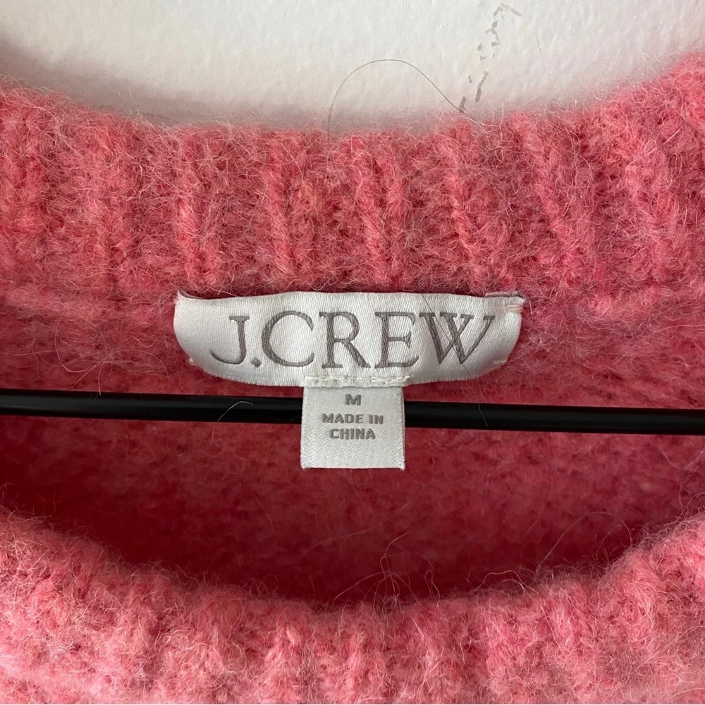 J. Crew Pink Crew Neck Sweater - Picture 6 of 8